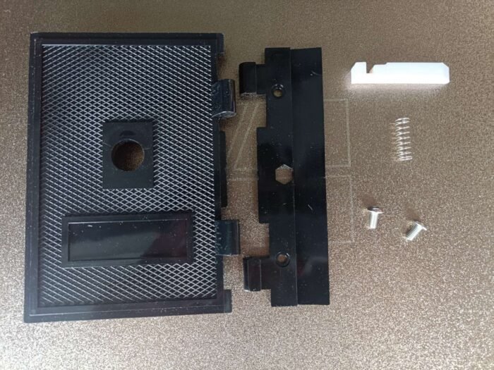 Complete Small Po Box Replacement kit (Door, Hinge, Spring, Tongue, Screws)